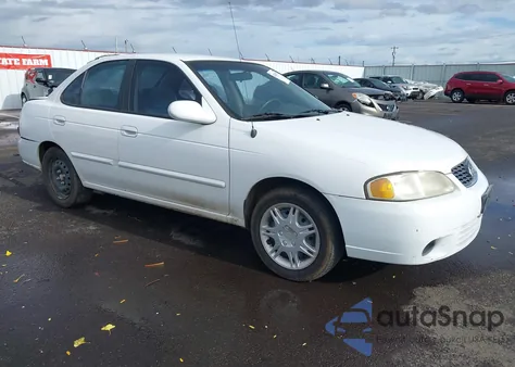 2003 Nissan Sentra Gxe z USA, uszkodzony, nr VIN 3N1CB51D23L812657